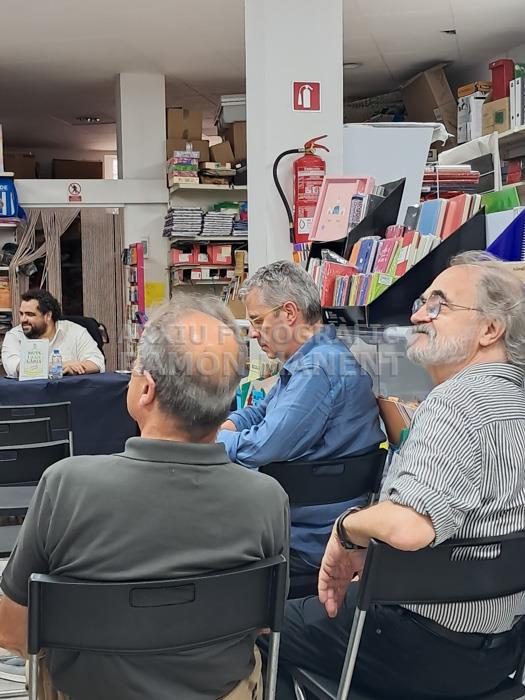 PRECENTACIÓ LLIBRE MUTS I A LA GABIA
CUGAT COMAS ESTEVE TERRADES I EN PAL