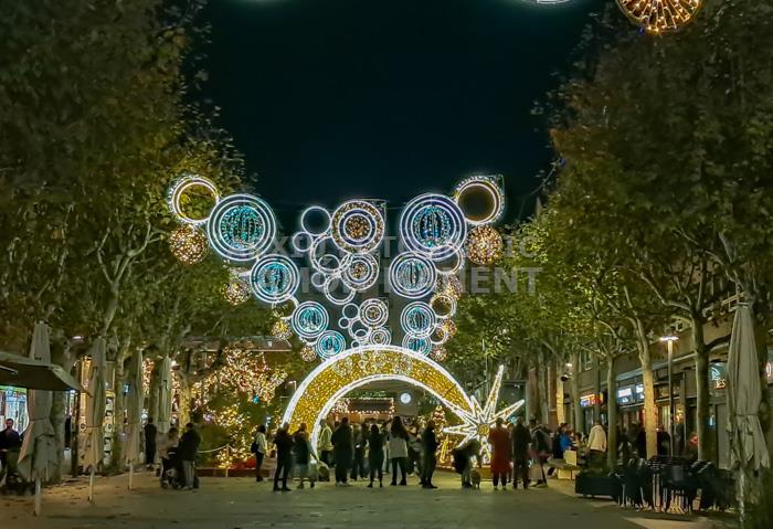 IL LUMINACIÓ NADAL PLAÇA SANTA ANNA MATARO
