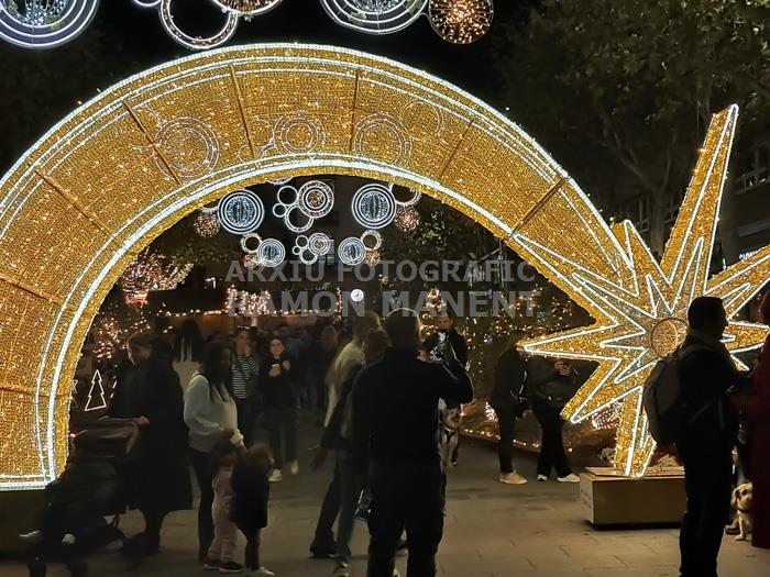 IL LUMINACIÓ NADAL PLAÇA SANTA ANNA MATARO