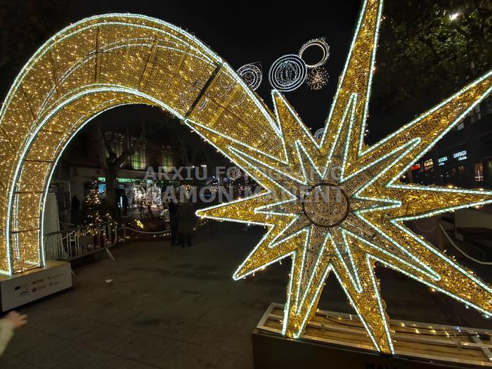 LLUMS DE NADAL PLAÇA SANTA ANNA MATARO
