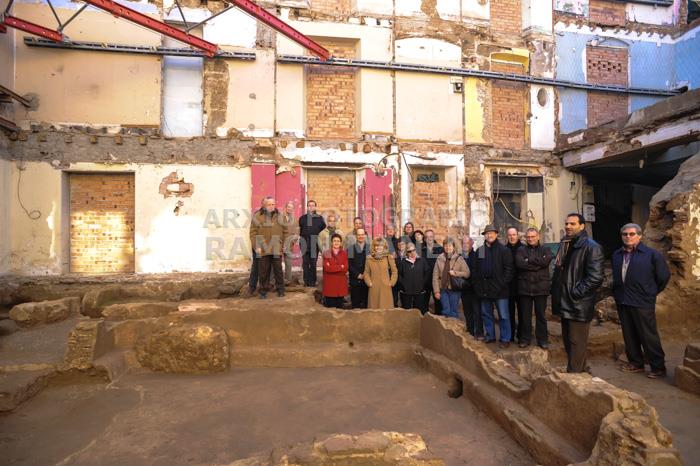 EXCAVACIÓ DOMUS DE CAN CRUZATE MATARO 
ANY 2008