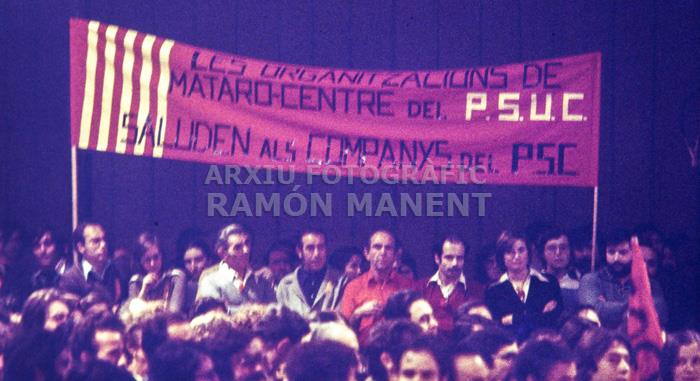 MITING SOCIALISTA PSC MATARO 
