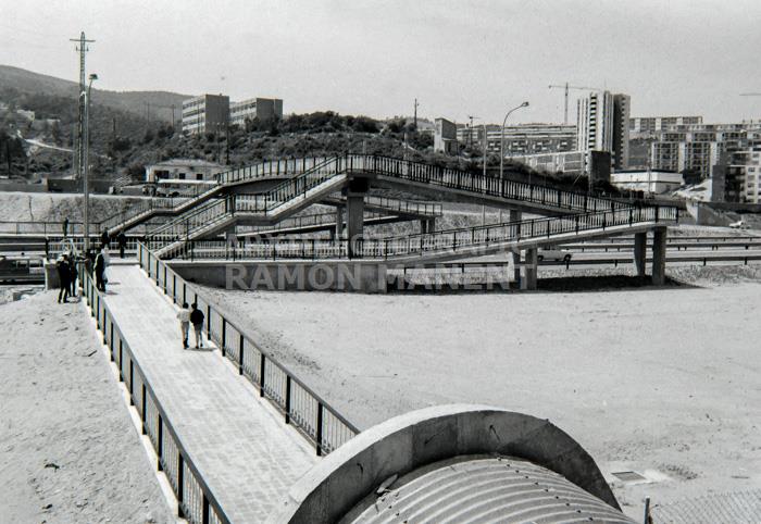 PAS DE VIANANTS BARCELONA VALL-BONA/TORRE-BARO ANYS 60